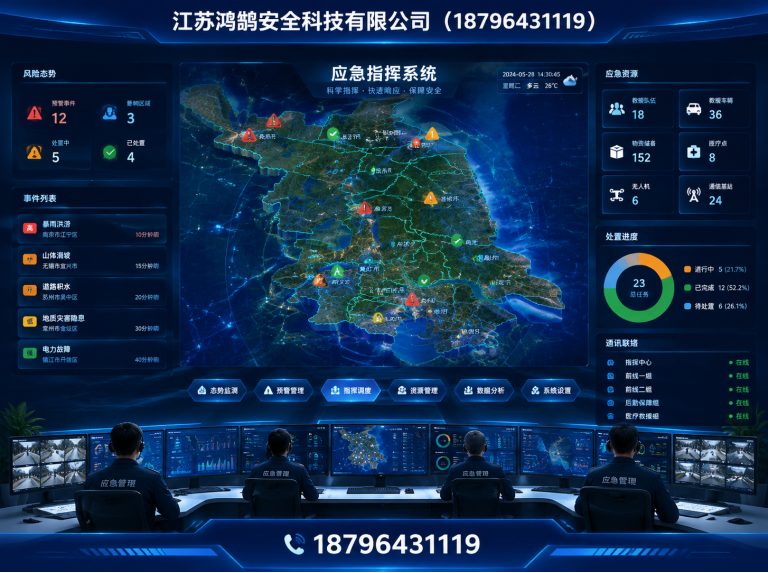 珠海无人机巡检系统展示图